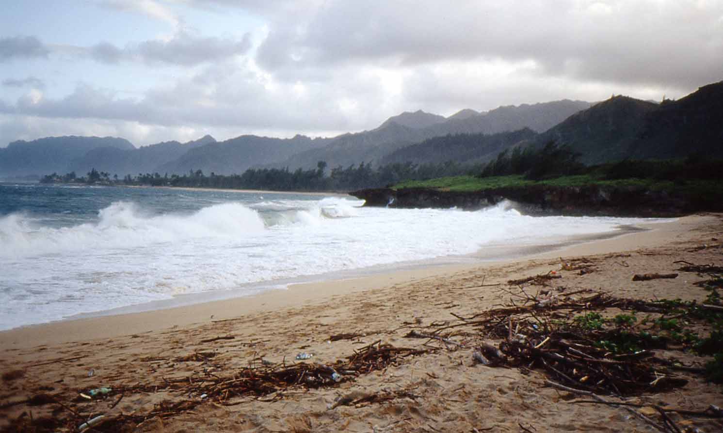 Küste beim Sunset Beach